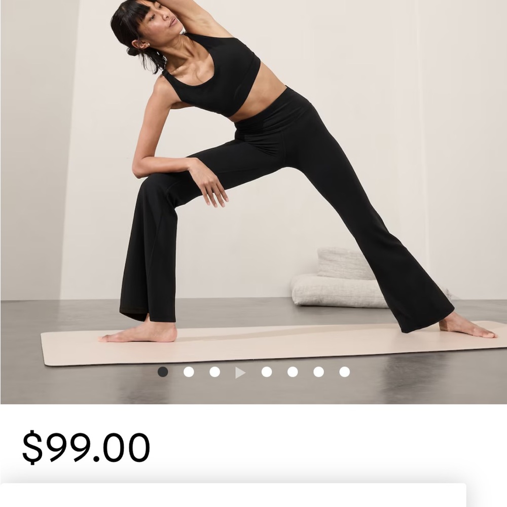 Athleta Elation High Rise Flare Pant. Small. NWT